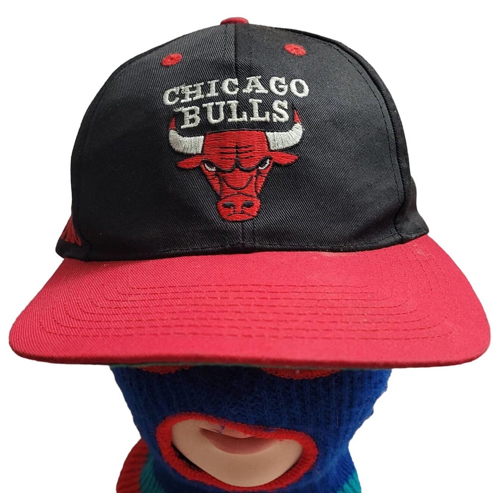 Vtg Chicago Bulls 90s Snapback Twins TEI